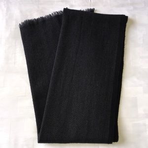 Cashmere wool scarf